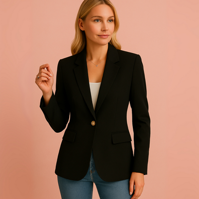 Allegra – Women’s Stretch Fitted Blazer | Chic & Tailored Comfort