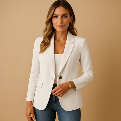 Allegra – Women’s Stretch Fitted Blazer | Chic & Tailored Comfort