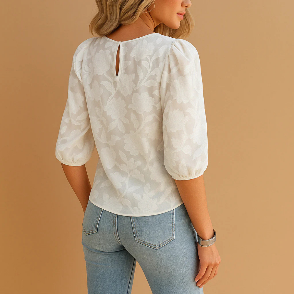 Isola – Floral Women’s Top - Casual & Lightweight