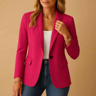 Allegra – Women’s Stretch Fitted Blazer | Chic & Tailored Comfort