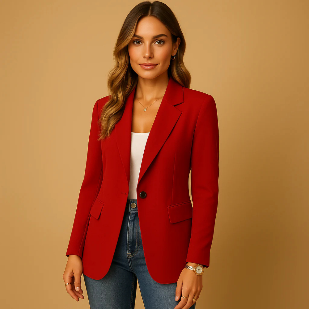 Allegra – Women’s Stretch Fitted Blazer | Chic & Tailored Comfort