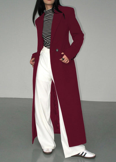 Mary - Tailored Blazer Coat with Classic Collar & Pockets